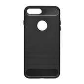 Pokrowiec Carbon Case czarny do Apple iPhone 8