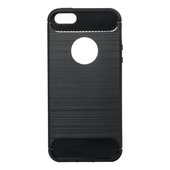 etui pancerne Pokrowiec Carbon Case czarny do Apple iPhone SE