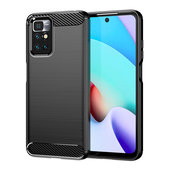 Pokrowiec Carbon Case czarny do Xiaomi Redmi Note 11 5G