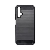 Pokrowiec Carbon Case czarny do Huawei Honor 20