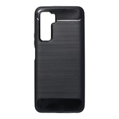 Pokrowiec Carbon Case czarny do Huawei P40 Lite 5G