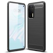 etui na ty� Pokrowiec Carbon Case czarny do Huawei P40 Pro