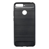 Pokrowiec Carbon Case czarny do Huawei Y6 Prime (2018)