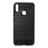 etui na ty� Pokrowiec Carbon Case czarny do Huawei Y7 (2019)