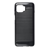 Pokrowiec Carbon Case czarny do Motorola Moto G 5G Plus