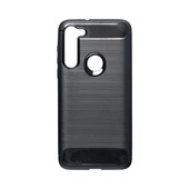 etui pancerne Pokrowiec Carbon Case czarny do Motorola Moto G8 Power