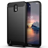 Pokrowiec Carbon Case czarny do Nokia 2.3 Pokrowiec Carbon Case czarny do Nokia 2.3