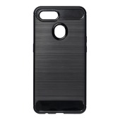 Pokrowiec Carbon Case czarny do Oppo A12