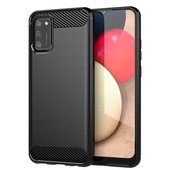Pokrowiec Carbon Case czarny do Oppo Reno 5 4G