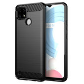 pokrowiec Pokrowiec Carbon Case czarny do Realme C21