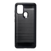 Pokrowiec Carbon Case czarny do Samsung Galaxy A21s