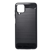 etui  mocne Pokrowiec Carbon Case czarny do Samsung Galaxy M12