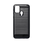 Pokrowiec Carbon Case czarny do Samsung Galaxy M31