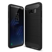 etui na ty� Pokrowiec Carbon Case czarny do Samsung Galaxy S8 Plus