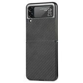 Pokrowiec Carbon Case czarny do Samsung Z Flip 4