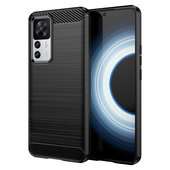 etui pancerne Pokrowiec Carbon Case czarny do Xiaomi 12T Pro