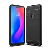 Pokrowiec Carbon Case czarny do Xiaomi Mi A2 Lite