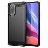 Pokrowiec Carbon Case czarny do Xiaomi POCO F3
