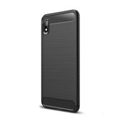 etui pancerne Pokrowiec Carbon Case czarny do Xiaomi Redmi 7A