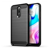 etui pancerne Pokrowiec Carbon Case czarny do Xiaomi Redmi 8