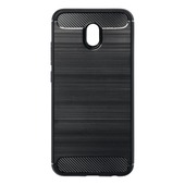 etui pancerne Pokrowiec Carbon Case czarny do Xiaomi Redmi 8A
