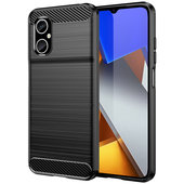 Pokrowiec Carbon Case czarny do Xiaomi Redmi Note 11E