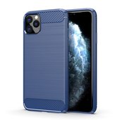 Pokrowiec Pokrowiec Carbon Case niebieski do Apple iPhone 11 Pro