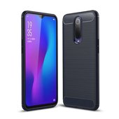 Pokrowiec Carbon Case niebieski do Xiaomi Mi 9T Pro