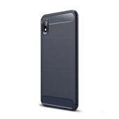etui pancerne Pokrowiec Carbon Case niebieski do Xiaomi Redmi 7A