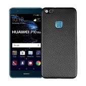 Pokrowiec Carbon Fiber czarny do Huawei P10 Lite
