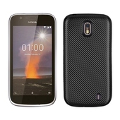 Pokrowiec Carbon Fiber czarny do Nokia 1