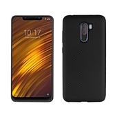 Pokrowiec Carbon Fiber czarny do Xiaomi Pocophone F1
