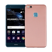 Pokrowiec Carbon Fiber r�owy do Huawei P10 Lite