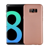 Pokrowiec Carbon Fiber r�owy do Samsung Galaxy S8