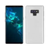 Pokrowiec Carbon Fiber srebrny do Samsung Galaxy Note 9