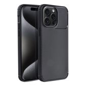 etui pancerne Pokrowiec Carbon Premium czarny do Apple iPhone 15 Pro Max
