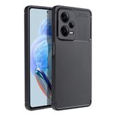 Pokrowiec Carbon Premium czarny do Xiaomi Redmi Note 12 Pro 5G
