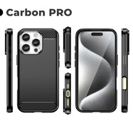 Pokrowiec Carbon Pro czarny do Apple iPhone 16 Pro Max