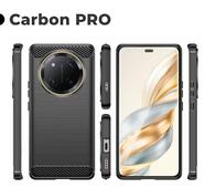 etui pancerne Pokrowiec Carbon Pro czarny do Honor Magic 7 Lite 5G