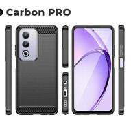 Pokrowiec Carbon Pro czarny do Oppo A80 5G