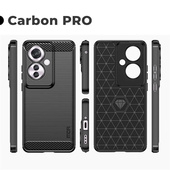 etui pancerne Pokrowiec Carbon Pro czarny do Oppo Reno 11F 5G