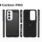 Pokrowiec Carbon Pro czarny do Oppo Reno 12 pro 5G