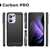 Pokrowiec Carbon Pro czarny do Oppo Reno 13FS 5G