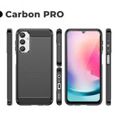Pokrowiec Carbon Pro czarny do Samsung Galaxy A15