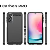 Pokrowiec Carbon Pro czarny do Samsung Galaxy A55