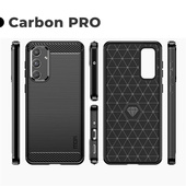 Pokrowiec Carbon Pro czarny do Samsung Galaxy M55 5G
