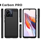 Pokrowiec Carbon Pro czarny do Xiaomi Redmi 12C