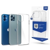 etui  na ty� Pokrowiec Clear Case 3MK prze�roczysty do Apple iPhone 12