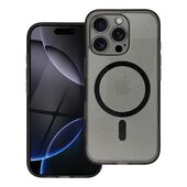 Pokrowiec Clear Mag Cover MagSafe prze�roczysty czarny do Apple iPhone 14 Pro