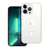 Pokrowiec Clear Mag Cover MagSafe prze�roczysty do Samsung Galaxy S23 Ultra